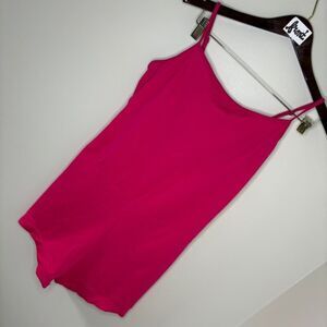 Weissman XLA Hot Pink Shorts Leotard Biketard MT12127 Dance Yoga Ballet Jazz Tap
